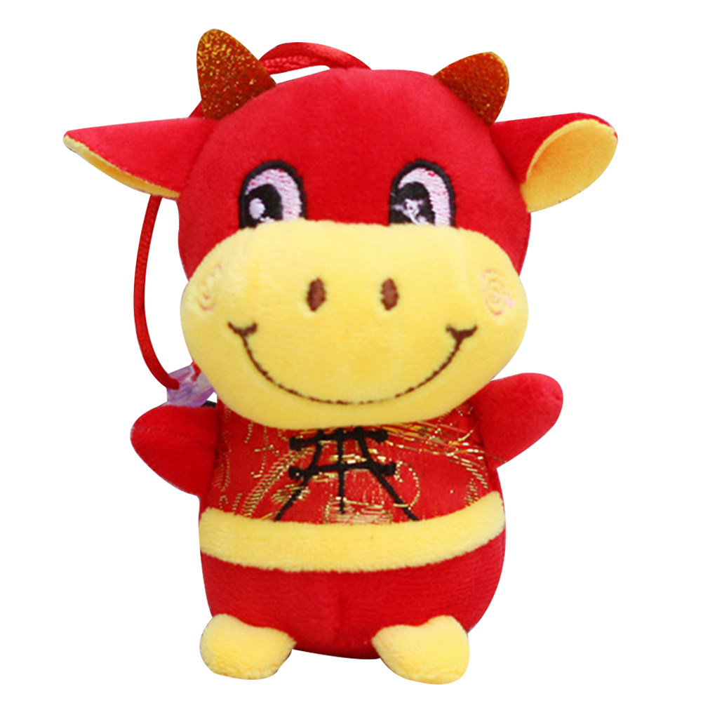 Home Decor Store - 1Pcs Adorable Ox Cattle Hanging Ornament