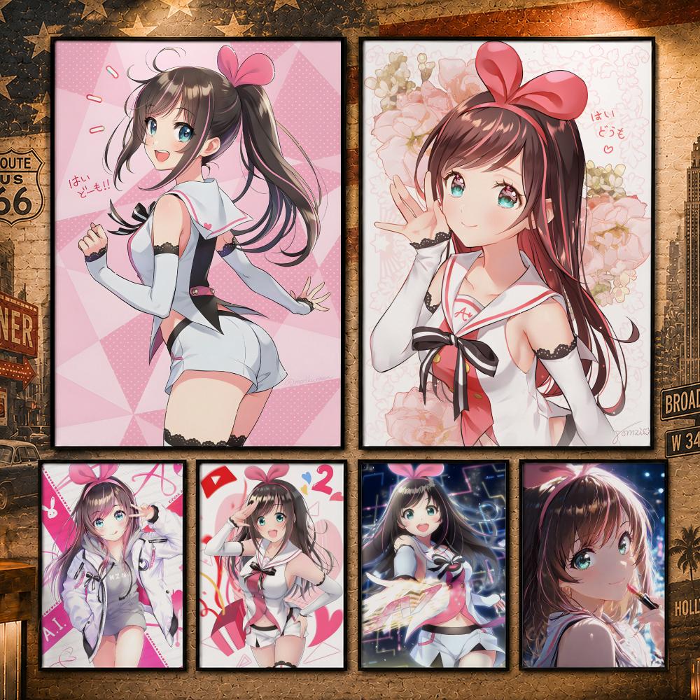 Home Decor Ai - Virtual Idol K-Kizuna AIS Poster Vintage