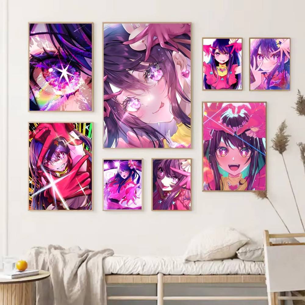 Home Decor Ai - Anime Characters A-Ai H-Hoshino Posters HD