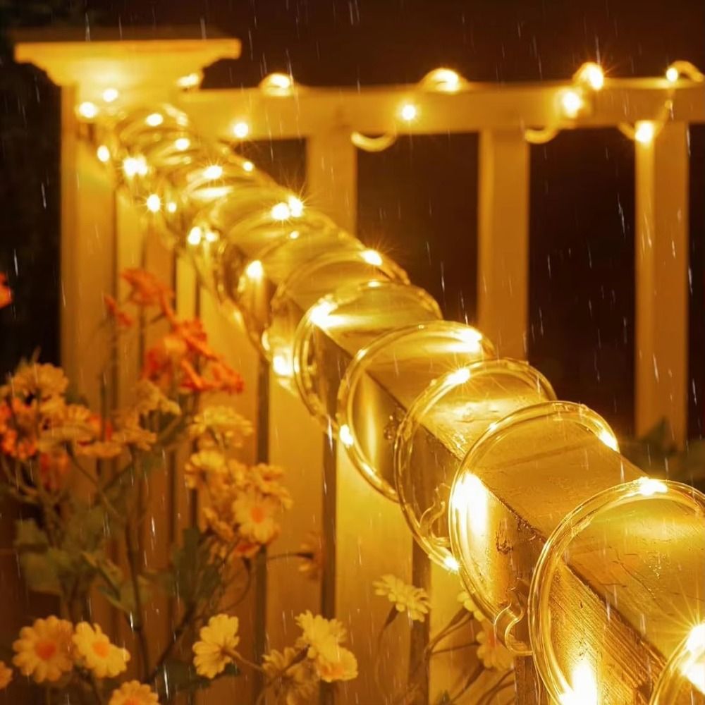 Rope Light Decoration - Wedding Party Waterproof Solar String Lights