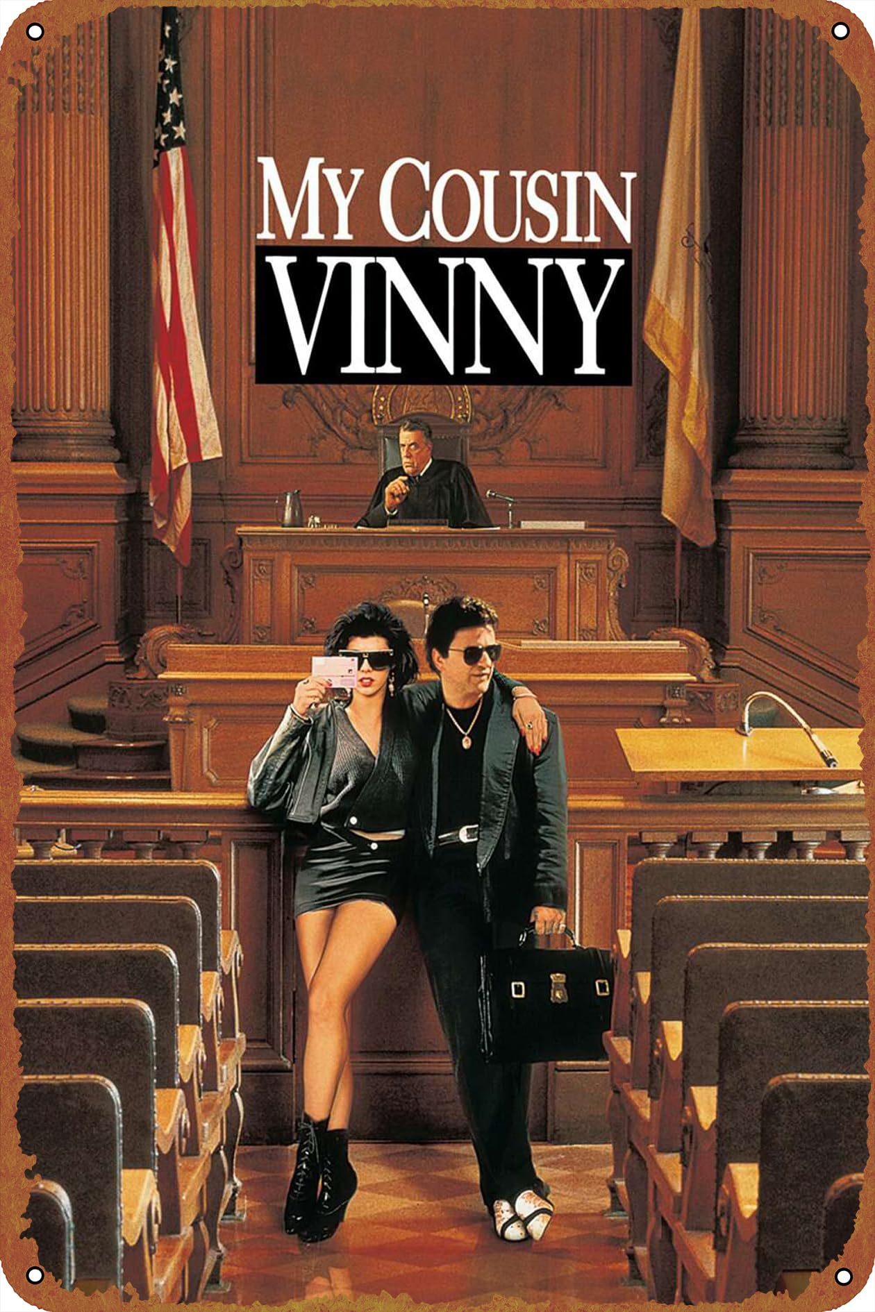 Home Decor Store - My Cousin Vinny Movie Poster Tin
