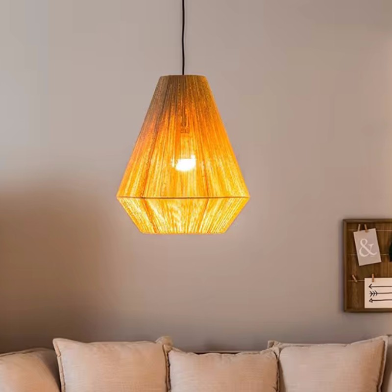 Japanese Creative Hemp Rope Ra - огляд і ціна Rope Light Decoration