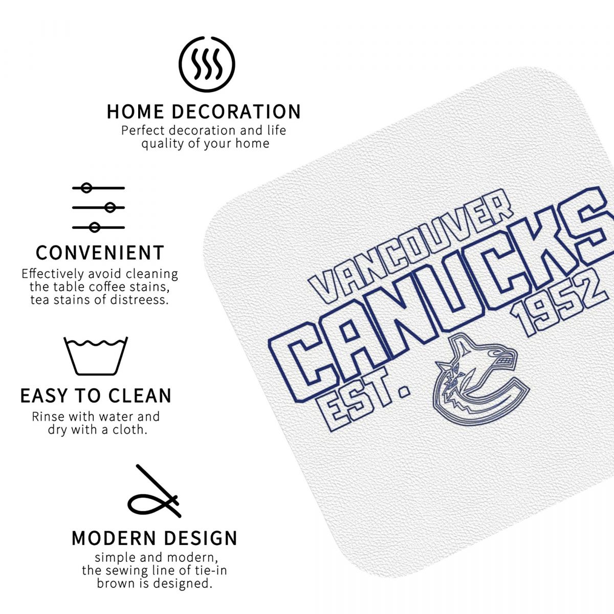 Vancouver Canucks Hockey Canad - огляд і ціна Home Decor Vancouver