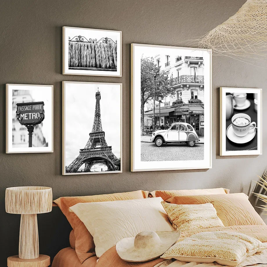 Black White Paris Towel Cafe S - огляд і ціна Home Decor Store