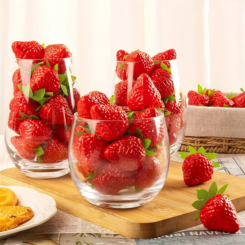 Simulated Artificial Strawberr - огляд і ціна Home Decor Store