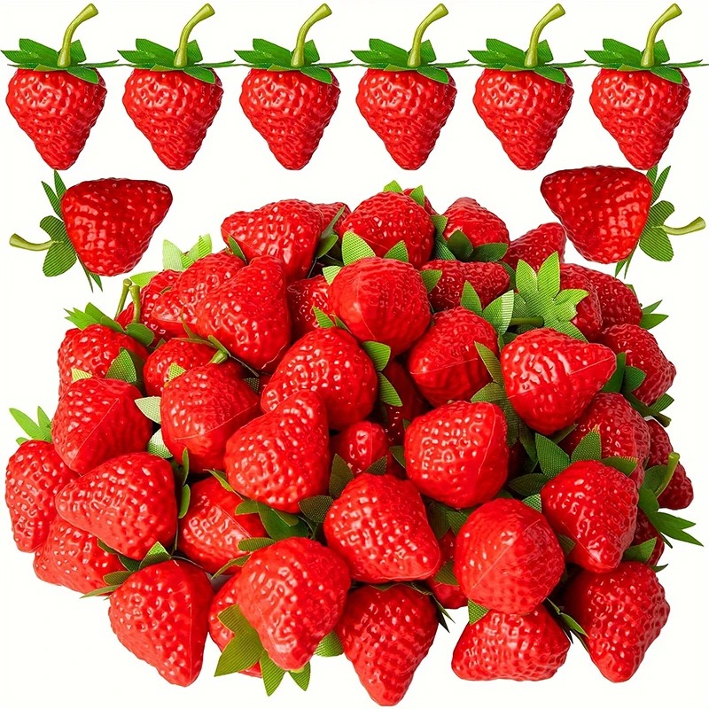 Simulated Artificial Strawberr - огляд і ціна Home Decor Store