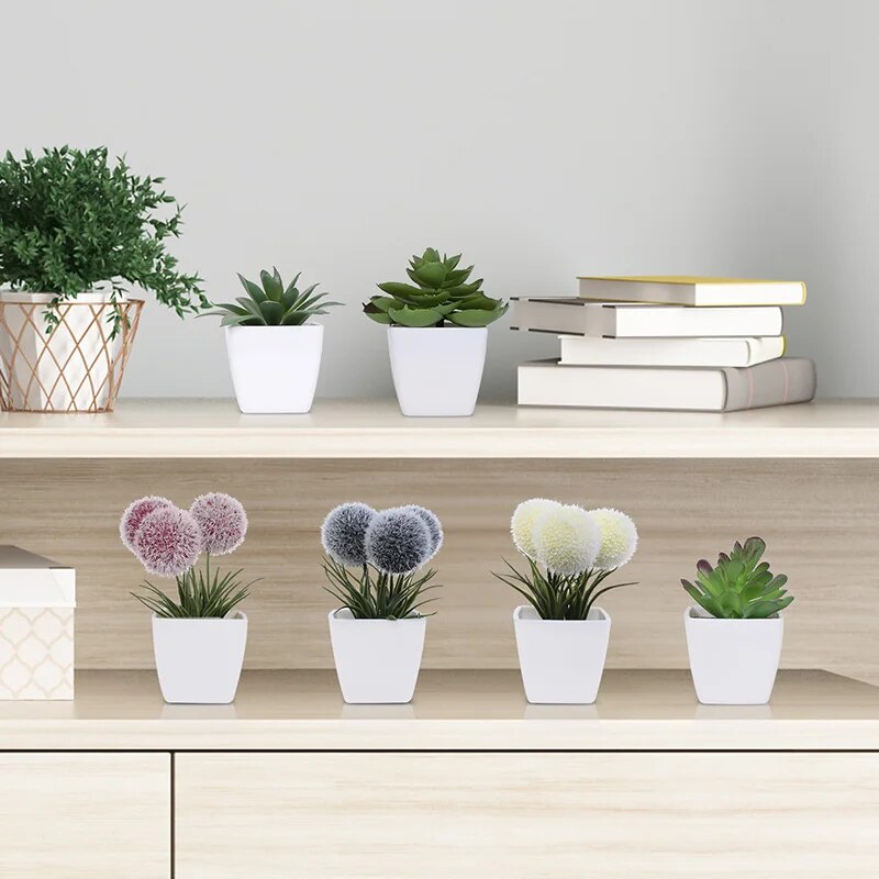 1SET (6PC) Mini Artificial Pla - огляд і ціна Home Decor Store