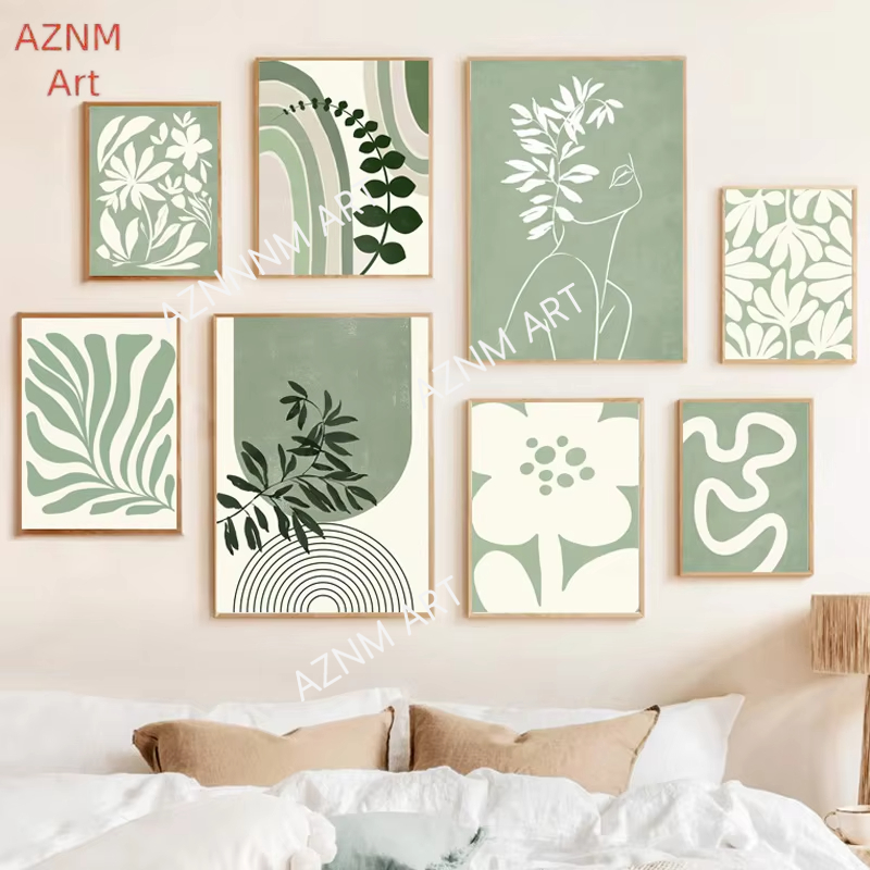 1PC Bohemia Green Lines Rainbo - огляд і ціна Home Decor Green
