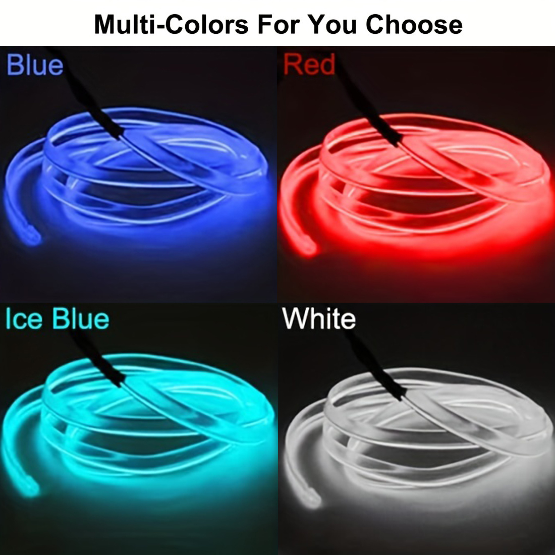 5m Neon LED Car Interior Light - огляд і ціна Rope Light Decoration