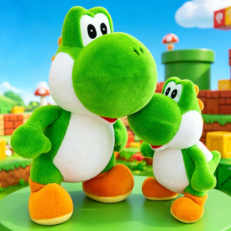 Cute Yoshi Green Dinosaur Plus - огляд і ціна Home Decor Green