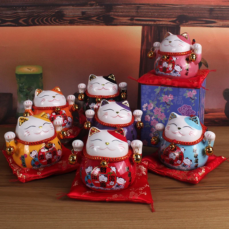4.5 Inch Lucky Cat Piggy Bank  - огляд і ціна Home Decor Store