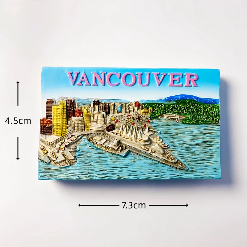 Canada Fridge Magnet 3D Resin  - огляд і ціна Home Decor Vancouver