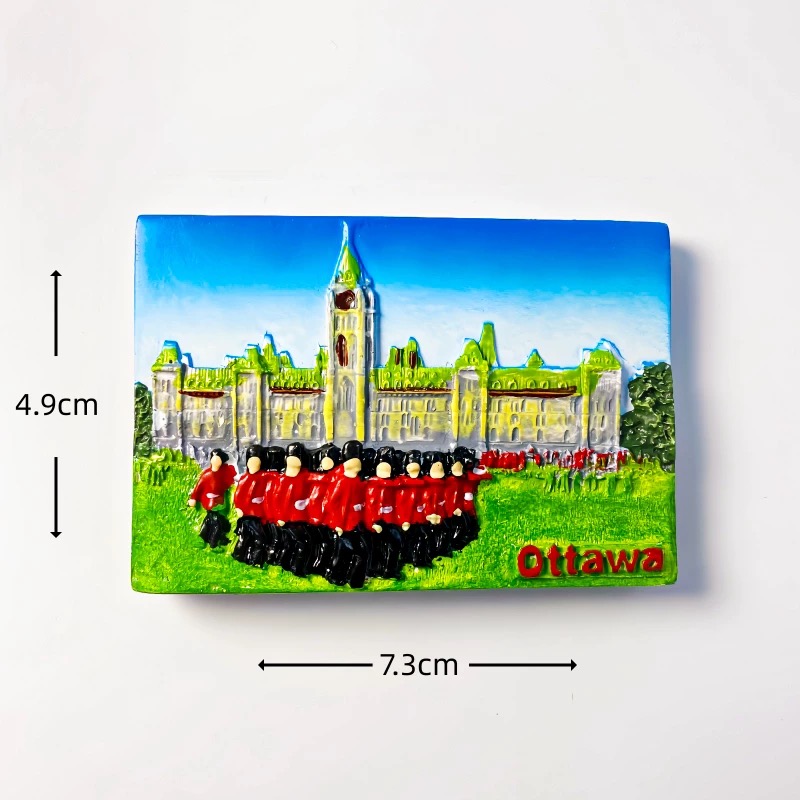 Canada Fridge Magnet 3D Resin  - огляд і ціна Home Decor Vancouver