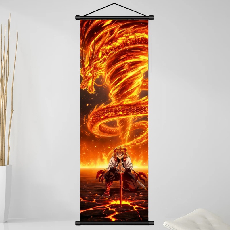 Demon Slayer Kyojuro Rengoku H - огляд і ціна Home Decor Ideas