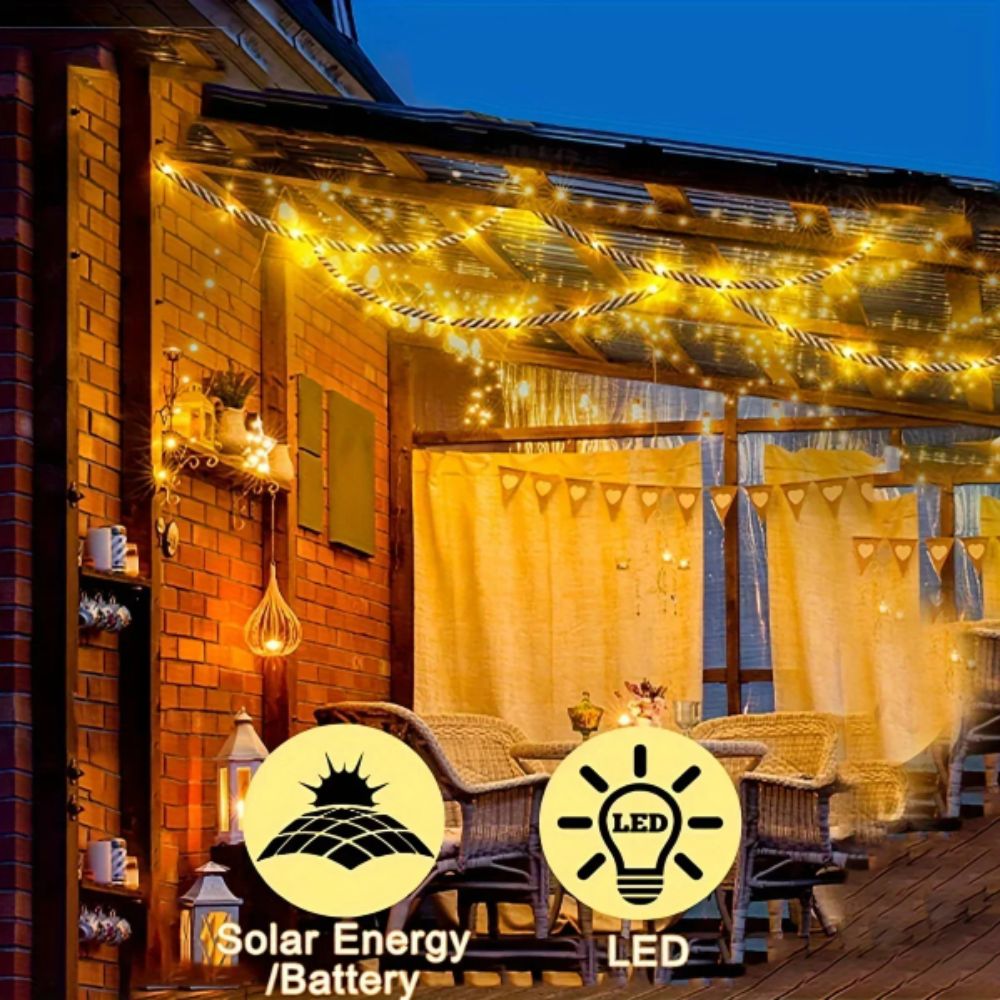 Landscape Solar Powered Solar  - огляд і ціна Rope Light Decoration