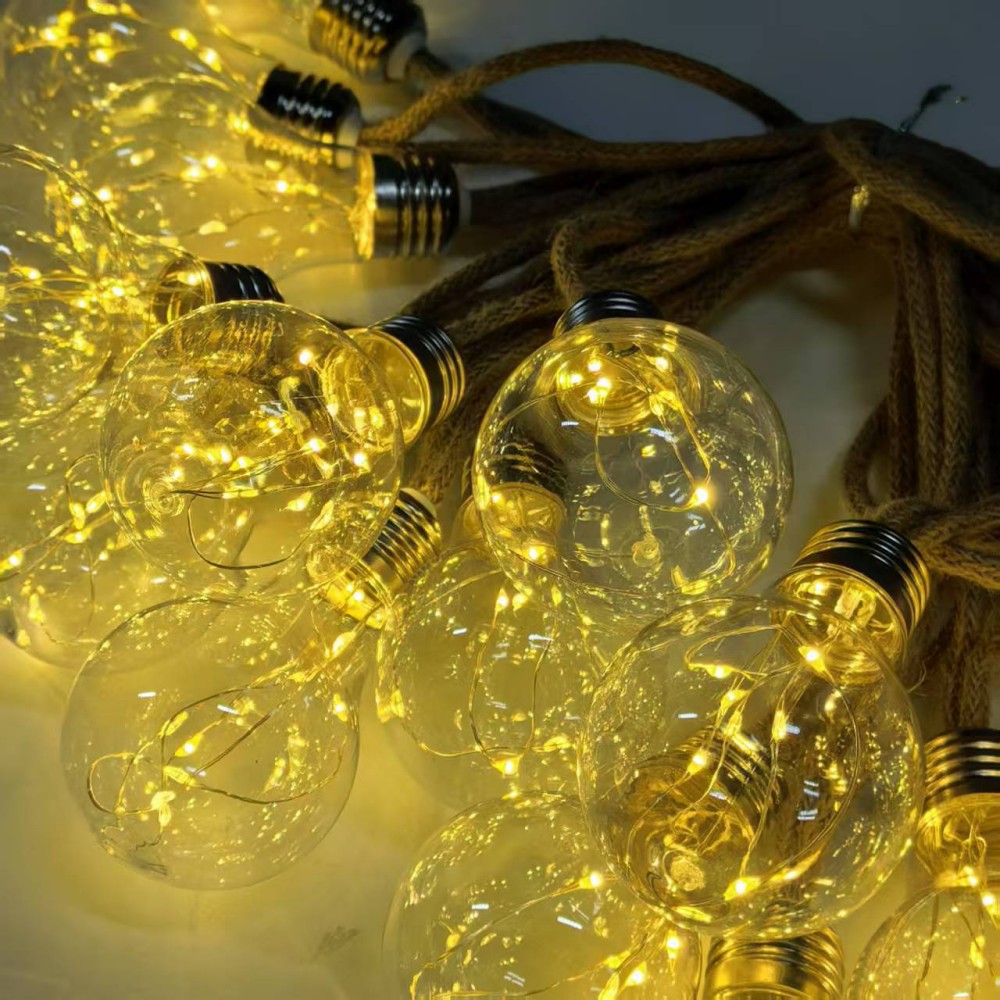 5M10LED Vintage Hemp Rope Edis - огляд і ціна Rope Light Decoration