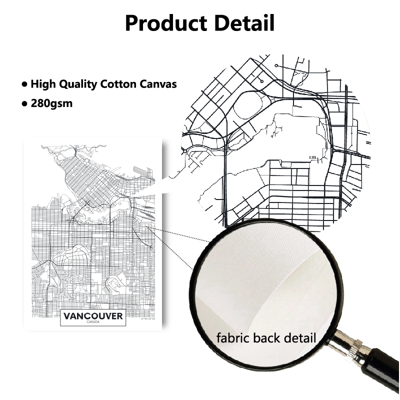Canada Toronto City Map Poster - огляд і ціна Home Decor Vancouver
