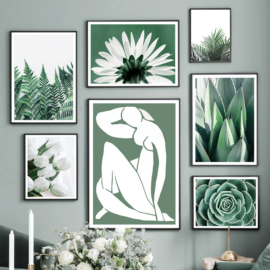 Green Matisse Girl Cactus Plan - огляд і ціна Home Decor Green