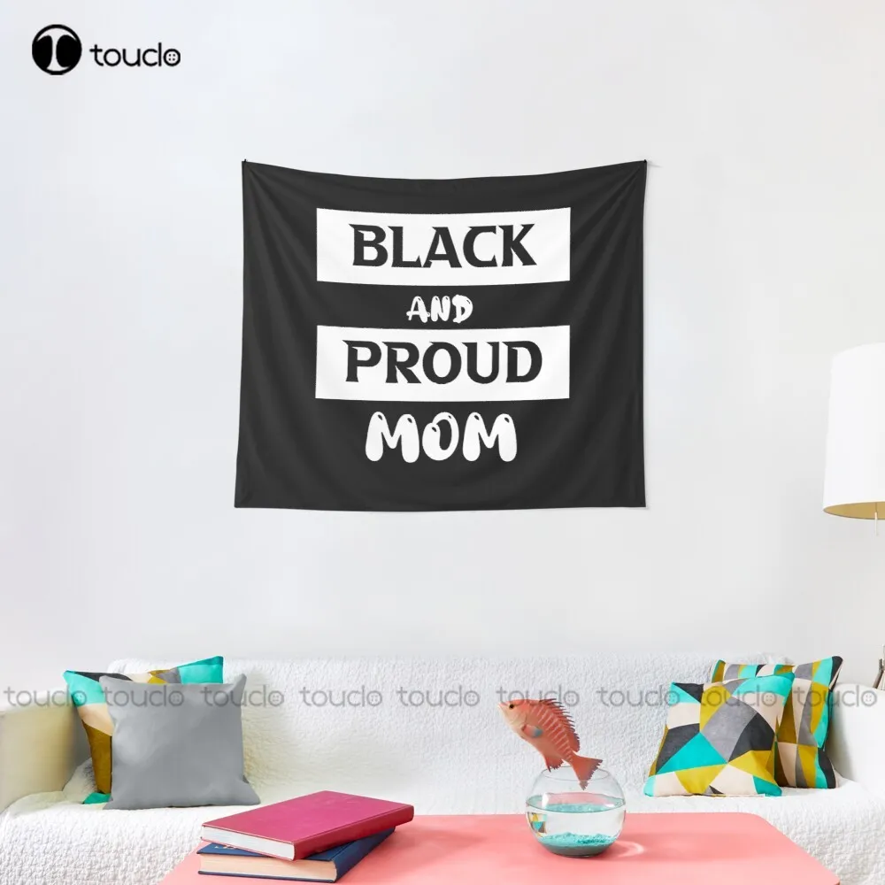 New Black & Proud Mom Tapestry - огляд і ціна Home Decor Store