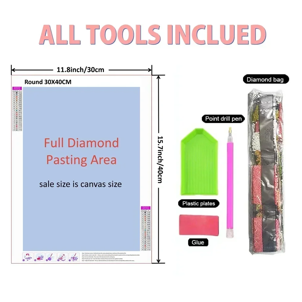5d DIY Diamond Art Painting Ki - огляд і ціна Home Decor Vancouver