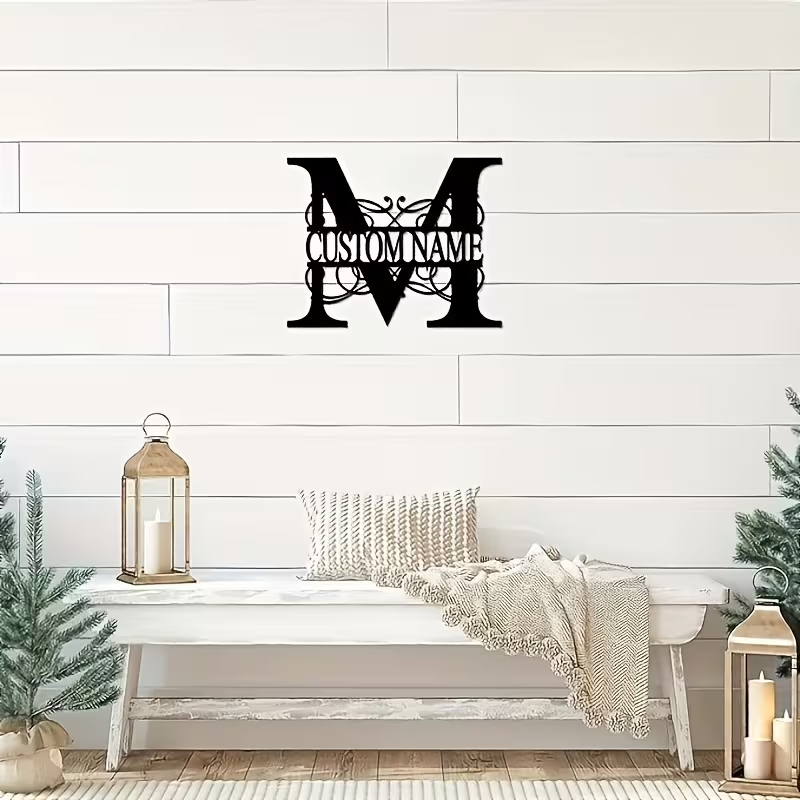 Classic Custom Monogram Metal  - огляд і ціна Home Decor Ideas