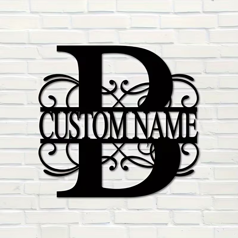 Classic Custom Monogram Metal  - огляд і ціна Home Decor Ideas