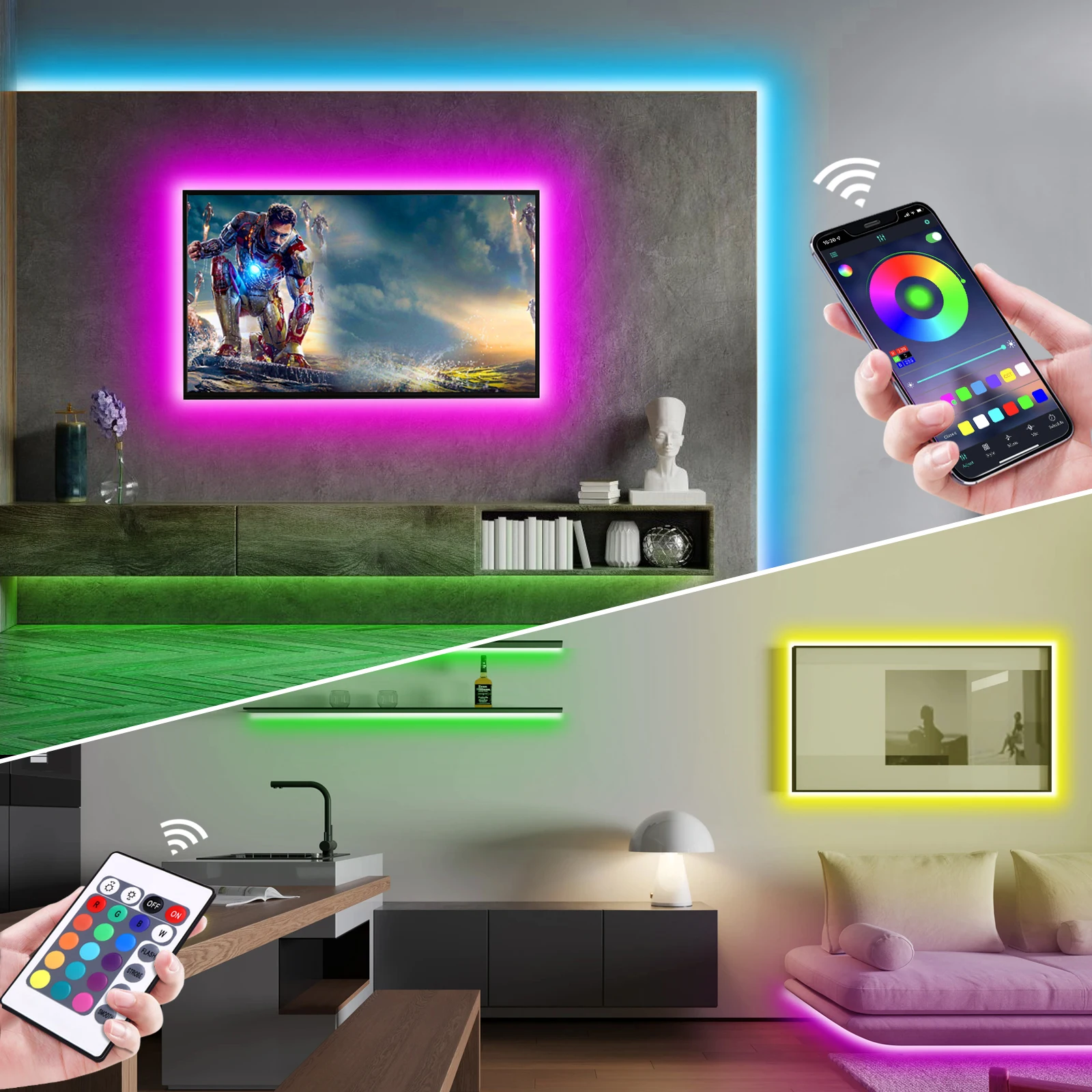 1-5m RGB LED Neon Strip Light  - огляд і ціна Rope Light Decoration